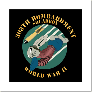 AAC - 308th Bombardment Squadron - WWII X 300 Posters and Art